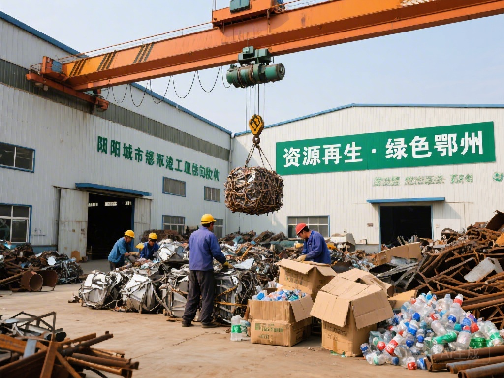 鄂州废品回收：绿色循环新路径，废旧物资变废为宝