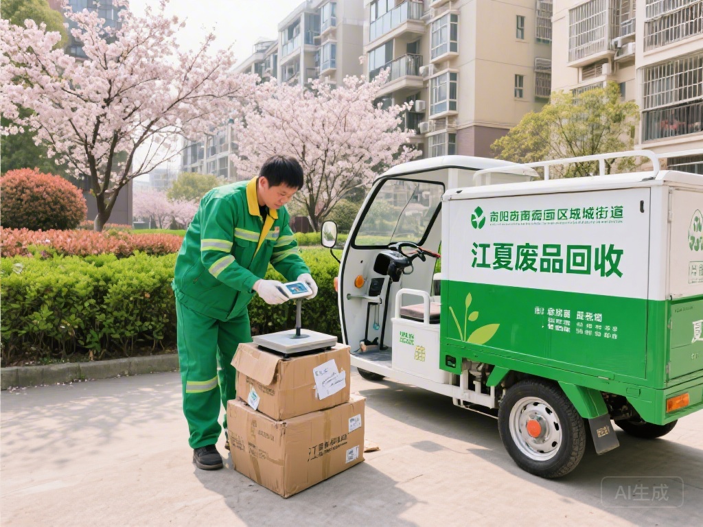 江夏区废品回收：绿色循环新路径，便民服务进万家