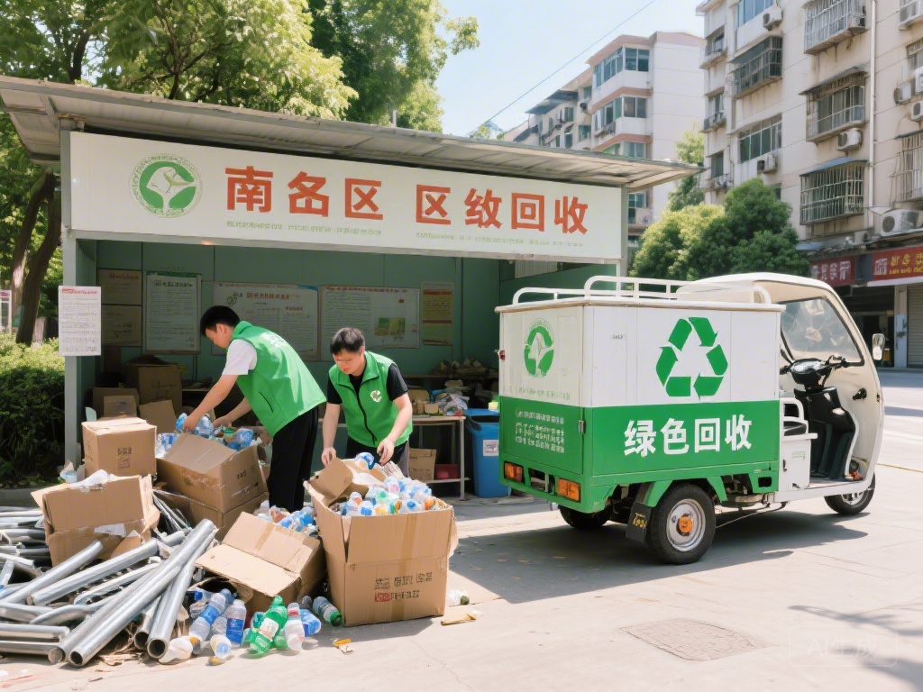 江夏区废品回收：打通绿色循环，守护城市生态底色