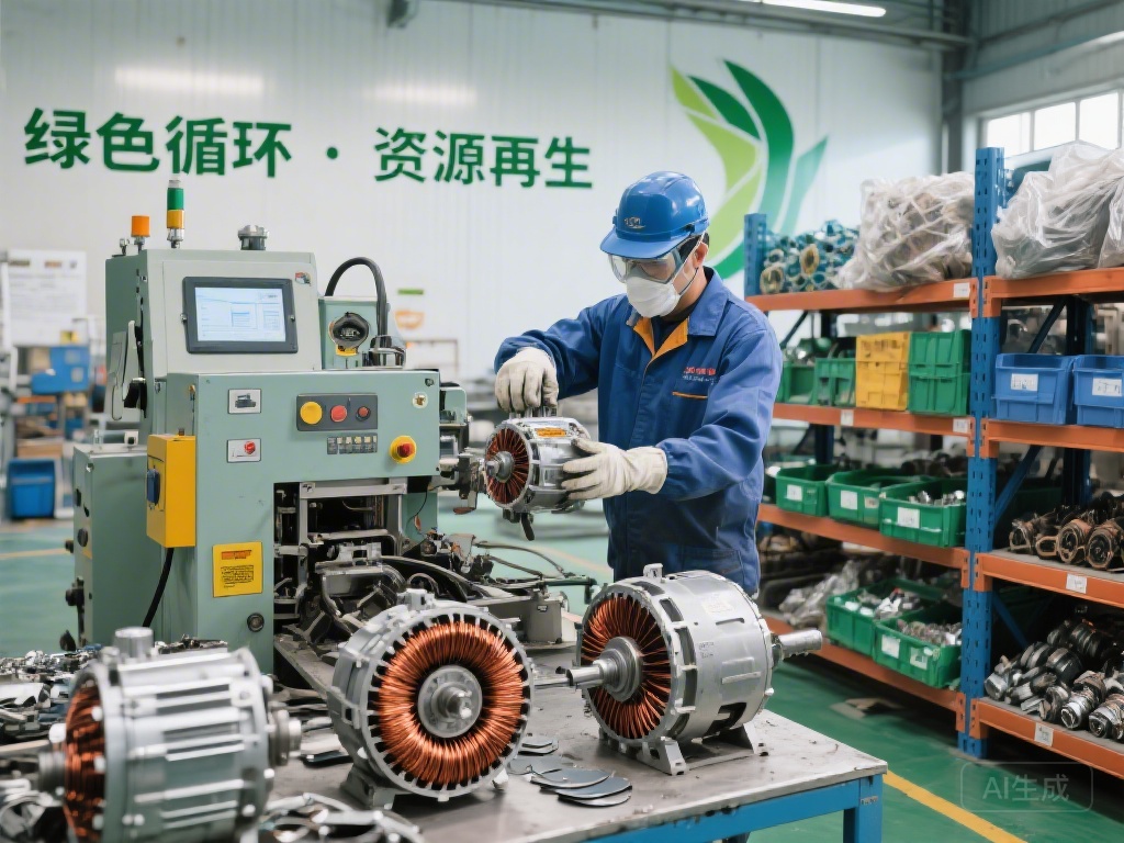 废旧电机马达回收：解锁工业废品的绿色重生密码