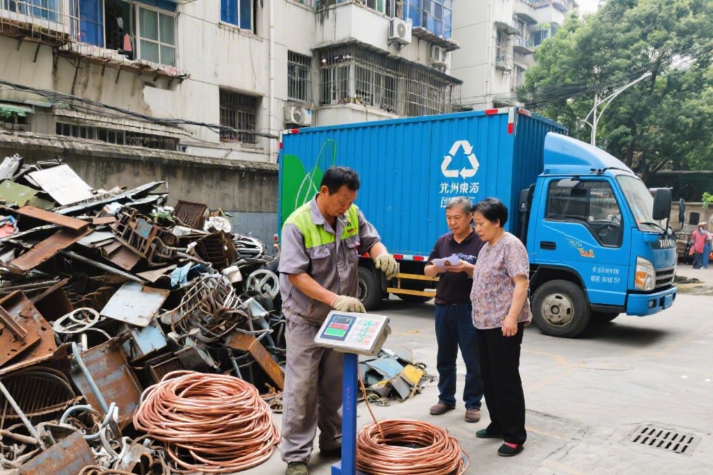 武汉江岸区废品回收：高价上门，废铁废铜电缆一站式处理