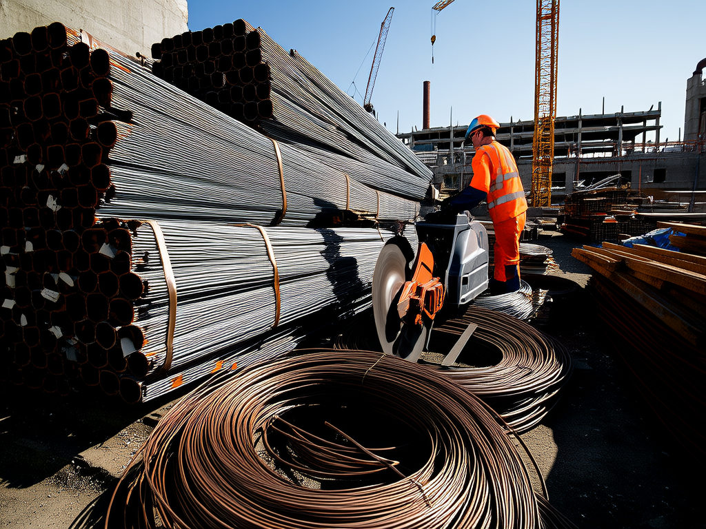 建筑工地废品回收：钢筋、管扣、模板、电缆快速处理，高效变现降成本