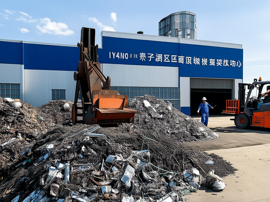 梁子湖区物资回收：工厂废料变废为宝，赋能绿色工业升级
