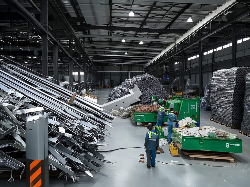 武汉工业废料回收_工厂边角料建筑垃圾回收：变废为宝，赋能城市绿色转型
