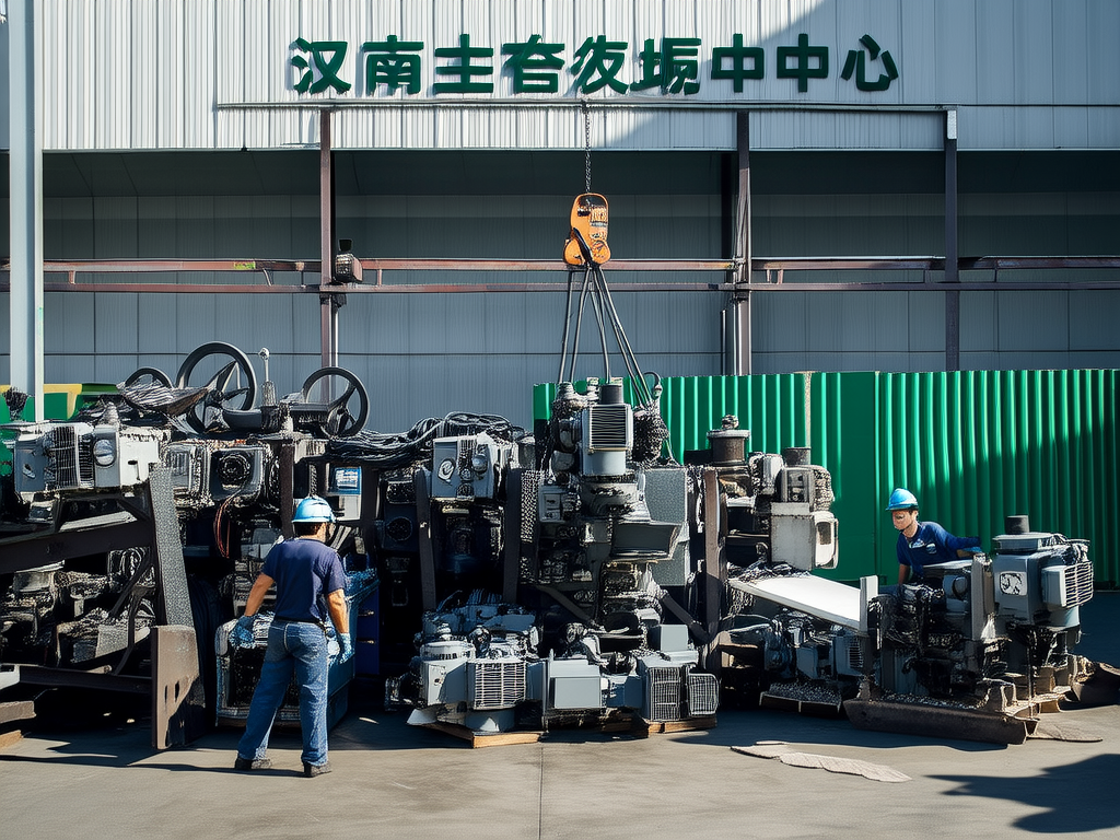 武汉汉南区物资回收：专业电机机床报废设备回收，助力企业绿色转型