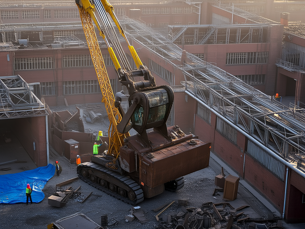 武汉汉阳区大型机械设备拆除回收：专业赋能工业绿色转型