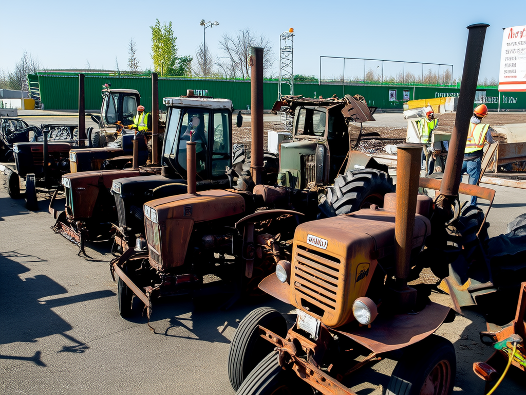 武汉黄陂区及周边农机废铁回收：变废为宝，助力农业绿色循环
